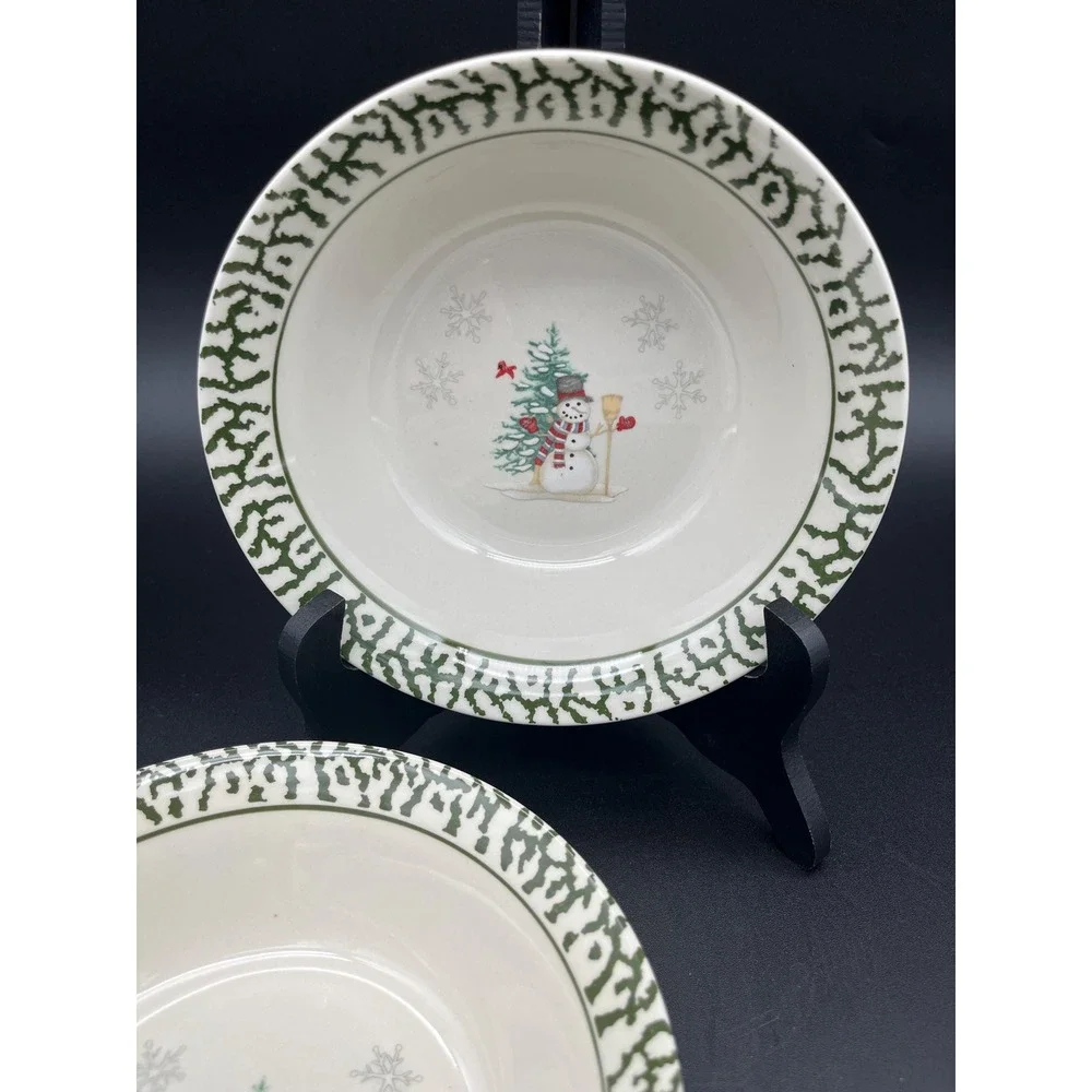 Cereal Bowl Set We Can Build A Snowman 3 Pieces Christmas Bowl Set